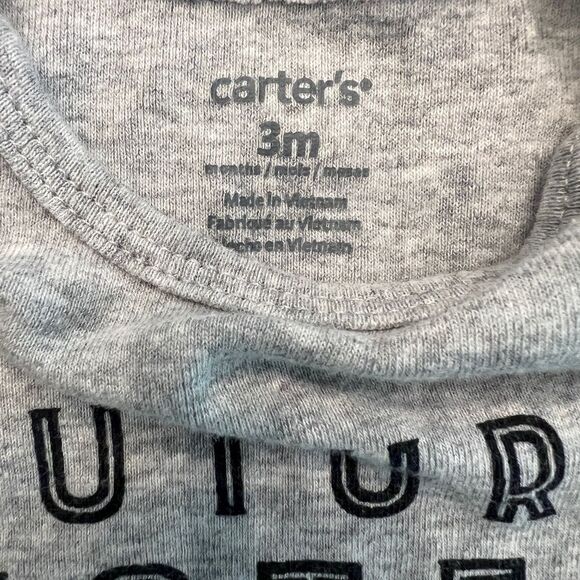 Future Voter Baby Romper / Carter’s / Size 3 Months / Like New - Picture 3 of 4